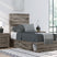 Sam's Furniture - Ashley Furniture - Graystorm Bedroom - Dresser and Mirror / Brown Gray - PCB2405B1