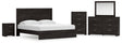 Sam's Furniture - Ashley Furniture - Belachime King Panel Bed, Dresser, Mirror, Chest and Nightstand - King Panel Bed, Dresser, Mirror, Chest and Nightstand - B2589B20