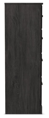 Belachime King Panel Bed, Dresser, Mirror, Chest and Nightstand