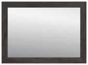 Sam's Furniture - Ashley Furniture - Fraluna Bedroom - Bedroom Mirror / Charcoal - PCB3370-36