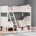 Sam's Furniture - Ashley Furniture - Nextonfort Bedroom - Twin over Twin Bunk Bed / White - B396B6