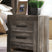 Sam's Furniture - Ashley Furniture - Wynnlow Bedroom - Queen Upholstered Poster Bed / Gray - B440B7