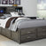 Sam's Furniture - Ashley Furniture - Caitbrook Bedroom - Two Drawer Night Stand / Gray - B476-92