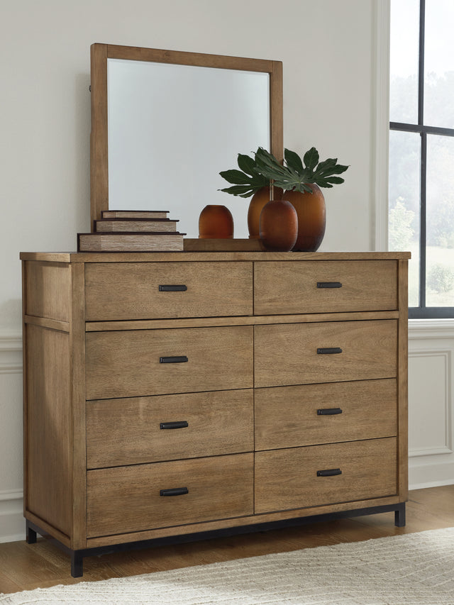 Sam's Furniture - Ashley Furniture - Tomtyn Bedroom - Two Drawer Night Stand / Light Brown - B622-92