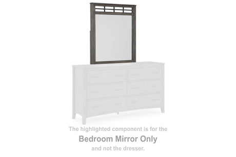 Sam's Furniture - Ashley Furniture - Montillan Bedroom - Bedroom Mirror / Grayish Brown - B651-36