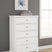 Sam's Furniture - Ashley Furniture - Fortman Bedroom - King Panel Storage Bed / White - B680B22