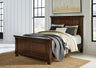 Sam's Furniture - Ashley Furniture - Porter Bedroom - Queen Sleigh Bed / Rustic Brown - B697B48