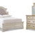 Sam's Furniture - Ashley Furniture - Realyn King Panel Bed, Dresser, Mirror and Nightstand - King Panel Bed, Dresser, Mirror and Nightstand - B743B78
