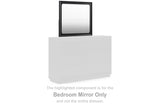 Sam's Furniture - Ashley Furniture - Londer Bedroom - Bedroom Mirror / Black - B768-36