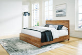 Sam's Furniture - Ashley Furniture - Dressonni Bedroom - King Panel Bed / Brown - B790B4