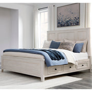 Sam's Furniture - Ashley Furniture - Darbonton Bedroom - California King Panel Storage Bed - PCB853B5