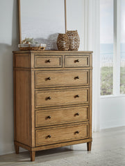 Sam's Furniture - Ashley Furniture - Sharlance Bedroom - Six Drawer Chest / Brown - B895-46