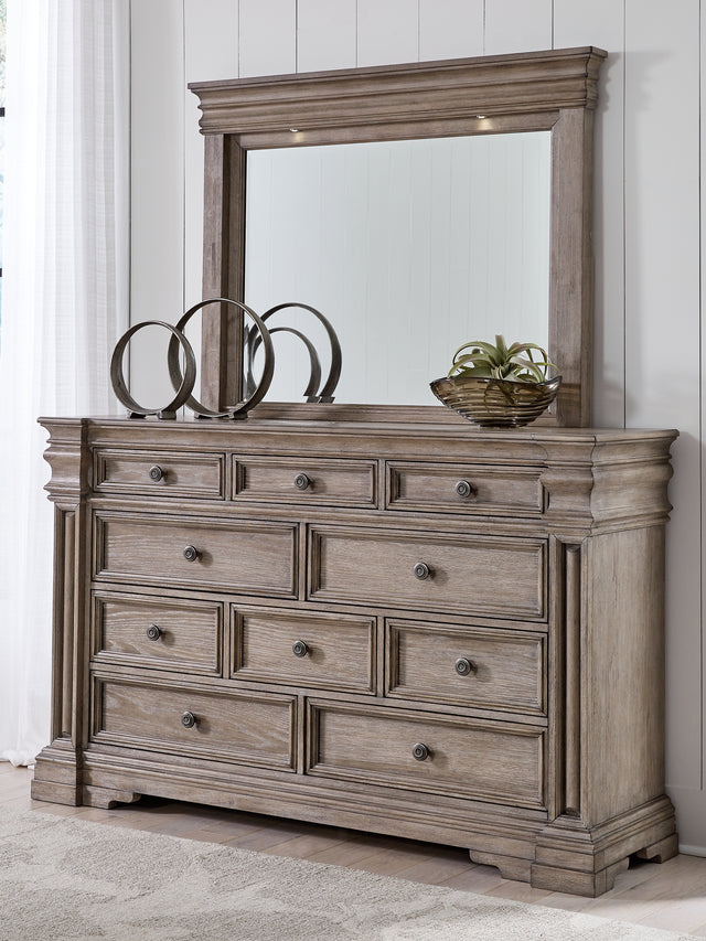 Sam's Furniture - Ashley Furniture - Blairhurst Bedroom - California King Panel Bed / Light Grayish Brown - B916B5