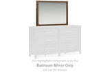 Sam's Furniture - Ashley Furniture - Cabalynn Bedroom - Bedroom Mirror / Light Brown - B974-36