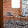 Sam's Furniture - Ashley Furniture - Centiar Dining Room - Counter Height Bar Stool (Set of 2) / Gray - D372-824X2