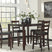 Sam's Furniture - Ashley Furniture - Coviar Dining Room - DRM Counter Table Set (5/CN) / Brown - D385-223