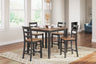 Sam's Furniture - Ashley Furniture - Gesthaven Dining Room - Counter Height Barstool (Set of 2) / Natural/Green - D401-124X2
