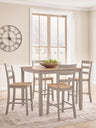 Sam's Furniture - Ashley Furniture - Harperfeld Dining Room - DRM Counter Table Set (5/CN) - PCD403-223