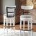 Sam's Furniture - Ashley Furniture - Valebeck Dining Room - UPH Swivel Stool (1/CN) / Black - D546-824