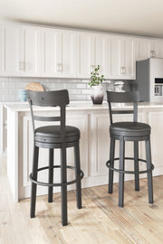 Sam's Furniture - Ashley Furniture - Valebeck Dining Room - Bar Height Bar Stool (Set of 2) / Multi - D546-630X2