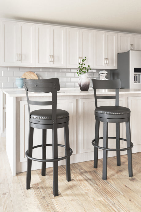 Sam's Furniture - Ashley Furniture - Valebeck Dining Room - Bar Height Bar Stool (Set of 2) / Multi - D546-630X2
