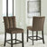 Sam's Furniture - Ashley Furniture - Jeshina Counter Height Barstool (Set of 2) - Counter Height Barstool (Set of 2) / Mocha - PCD581-124X2