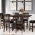Sam's Furniture - Ashley Furniture - Haddigan Dining Room - Counter Height Barstool (Set of 2) / Dark Brown - D596-224X2