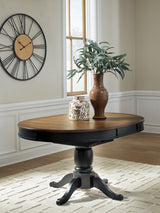 Sam's Furniture - Ashley Furniture - Clorazi Dining Room - Oval DRM Butterfly EXT Table - PCD619-48