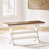 Sam's Furniture - Ashley Furniture - Brinfern Dining Room - Large Counter DRM Bench - PCD628-09