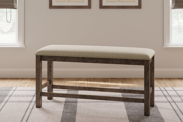 Sam's Furniture - Ashley Furniture - Moriville Dining Room - RECT Dining Room EXT Table / Grayish Brown / 36"W x 86"D x 30"H - D631-45