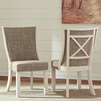 Sam's Furniture - Ashley Furniture - Bolanburg Dining Room - Dining Chair (Set of 2) / Two-tone - D647-02X2