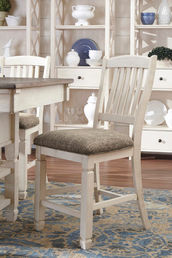 Sam's Furniture - Ashley Furniture - Bolanburg Dining Room - Counter Height Bar Stool (Set of 2) / Two-tone - D647-124X2