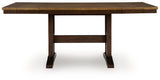 Sam's Furniture - Ashley Furniture - Rylandeen Dining Room - RECT DRM Counter EXT Table - PCD651-32
