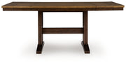 Sam's Furniture - Ashley Furniture - Rylandeen Dining Room - RECT DRM Counter EXT Table - PCD651-32