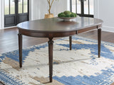 Sam's Furniture - Ashley Furniture - Lavinton Dining Room - Oval Dining Room EXT Table / Brown - D764-35