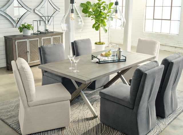 Sam's Furniture - Ashley Furniture - Krystanza Dining Room - Dining Room Server / Weathered Gray - D766-60