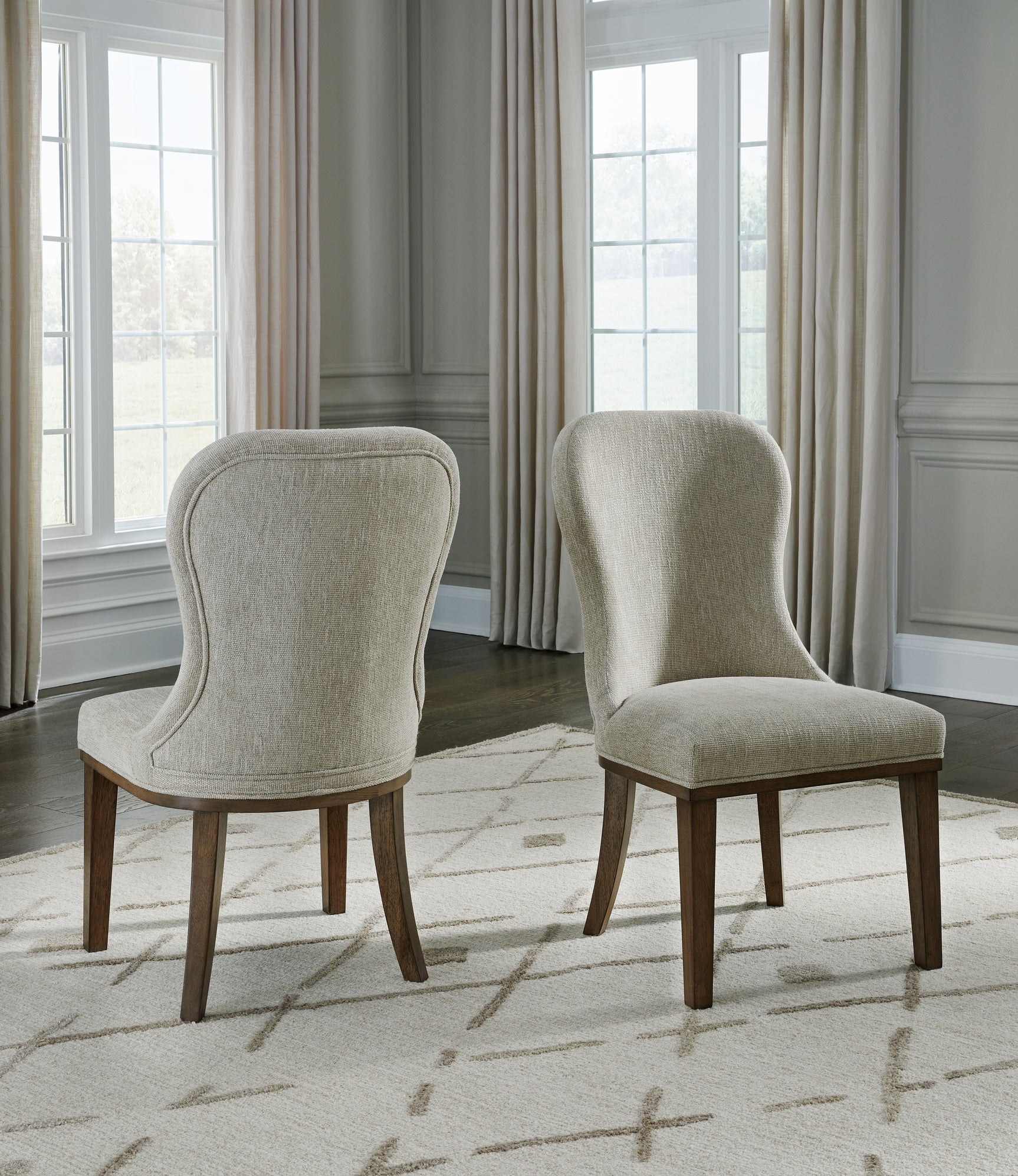 Sam's Furniture - Ashley Furniture - Sturlayne Dining Room - Dining Chair (Set of 2) / Brown - D787-02X2