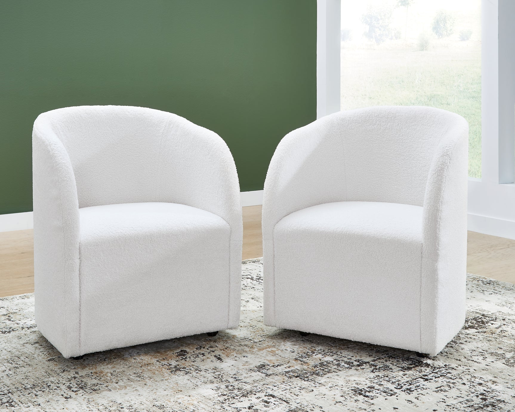 Sam's Furniture - Ashley Furniture - Rowanbeck Dining Room - Dining Chair (Set of 2) / Black - D821-02AX2