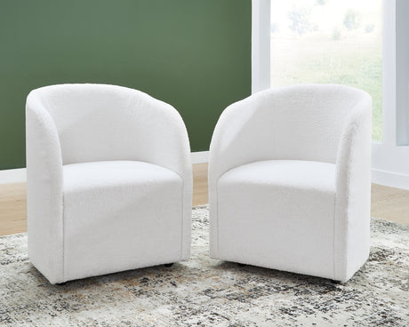 Sam's Furniture - Ashley Furniture - Rowanbeck Dining Room - Dining Chair (Set of 2) / Black - D821-02AX2