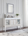 Sam's Furniture - Ashley Furniture - Chalanna Dining Room - Dining Chair (Set of 2) / White - D822-01X2