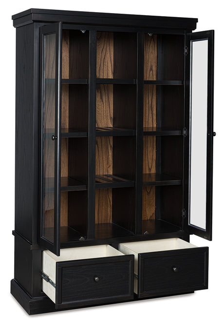 Sam's Furniture - Ashley Furniture - Greddinton Curio - Curio / Black/Brown - PCD824-186