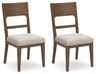 Sam's Furniture - Ashley Furniture - Cabalynn Dining Room - Counter Height Barstool (Set of 2) / Light Brown - D974-124X2
