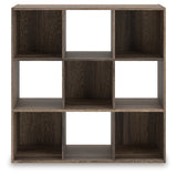 Sam's Furniture - Ashley Furniture - Shallifer Nine Cube Organizer - Nine Cube Organizer / Brown - EA1104-3X3