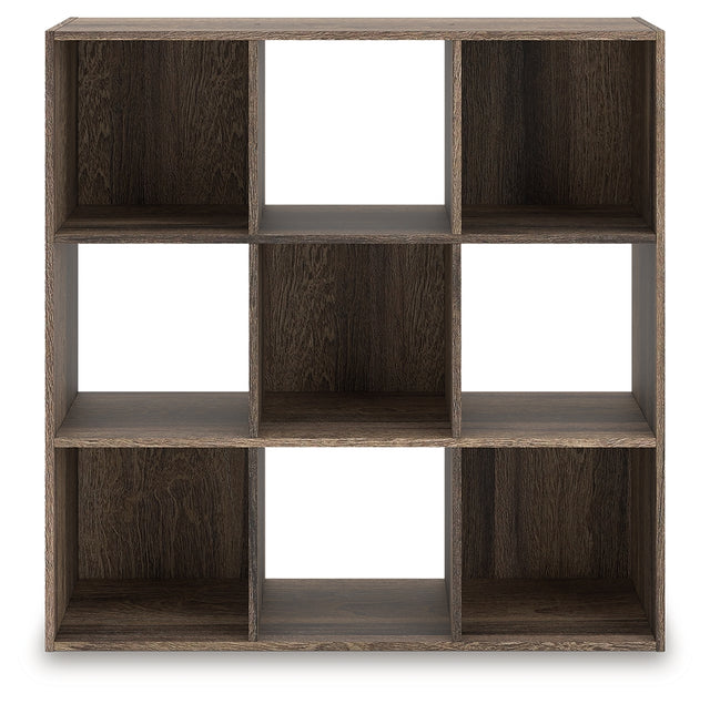 Sam's Furniture - Ashley Furniture - Shallifer Nine Cube Organizer - Nine Cube Organizer / Brown - EA1104-3X3