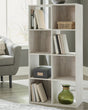 Sam's Furniture - Ashley Furniture - Paxberry Eight Cube Organizer - Eight Cube Organizer / Whitewash - EA1811-4X2