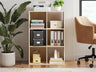 Sam's Furniture - Ashley Furniture - Piperton Six Cube Organizer - Six Cube Organizer / Charcoal - EA5514-3X2