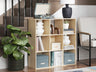 Sam's Furniture - Ashley Furniture - Piperton Nine Cube Organizer - Nine Cube Organizer / Charcoal - EA5514-3X3
