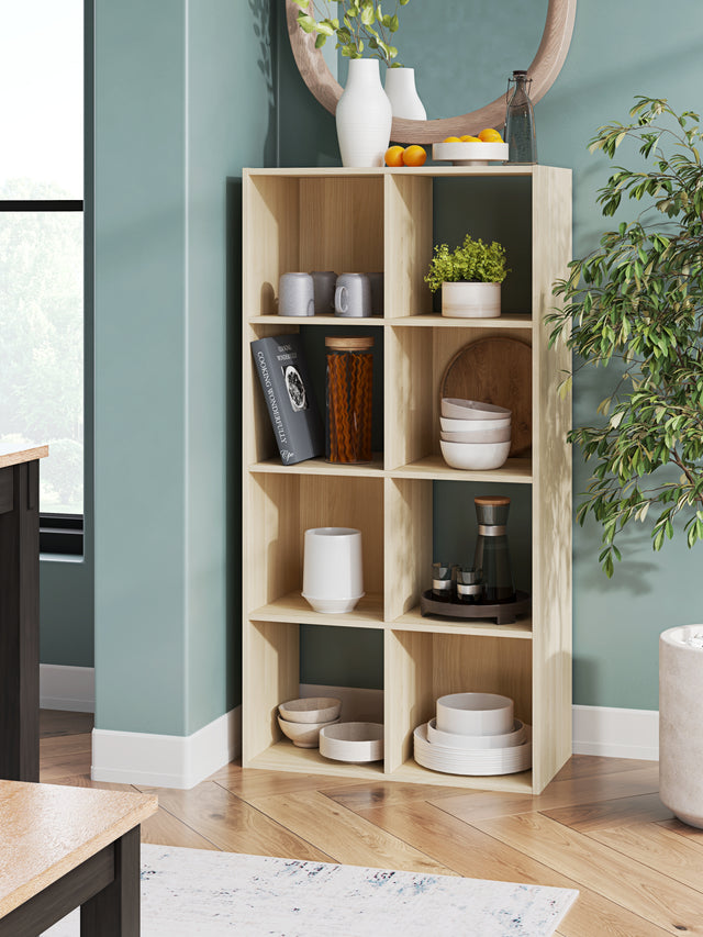 Sam's Furniture - Ashley Furniture - Piperton Eight Cube Organizer - Eight Cube Organizer / Charcoal - EA5514-4X2