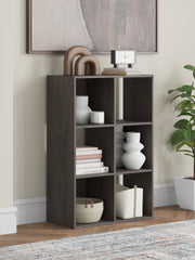 Sam's Furniture - Ashley Furniture - Piperton Six Cube Organizer - Six Cube Organizer / Charcoal - EA5514-3X2