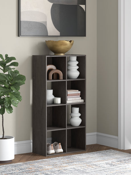 Sam's Furniture - Ashley Furniture - Piperton Eight Cube Organizer - Eight Cube Organizer / Charcoal - EA5514-4X2